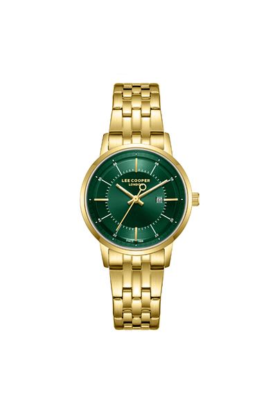 Lee Cooper Women's Analog Dark Green Dial Watch - LC08165.170