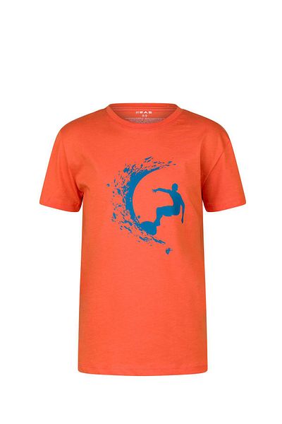 2AS Tricou cu imprimeu pentru copii Aja Portocaliu 220