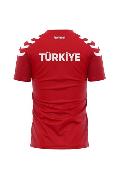 hummel National Team Line Training T-Shirt Red