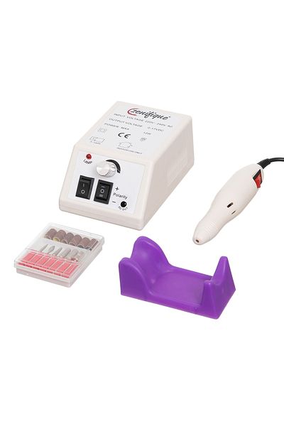 zenifique Freza Unghii Profesionala Zenifique®, Pila Electrica Unghii False 20.000 Rpm, Alb