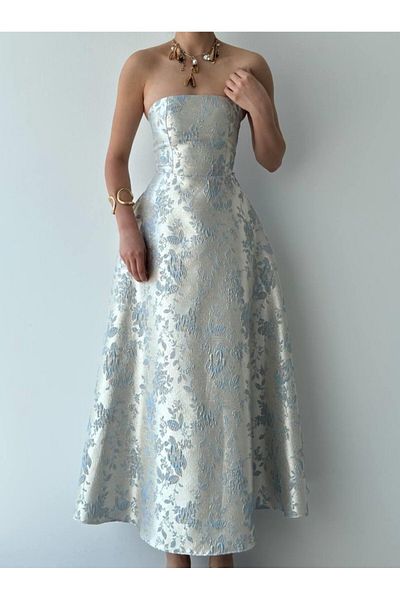 Kokosh moda Haseki Strapless Dress