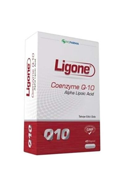 Rcfarma Ligone Coenzyme Q10 45 كبسولة (مكمل غذائي يحتوي على الإنزيم المساعد Q...
