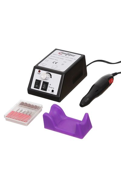 zenifique Zenifique® Professional Nail File, Electric False Nail File 20,000 Rpm, Black