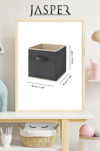 Mirabest Storage Box Basket Organizer Closet Organizer, Laundry Toy
