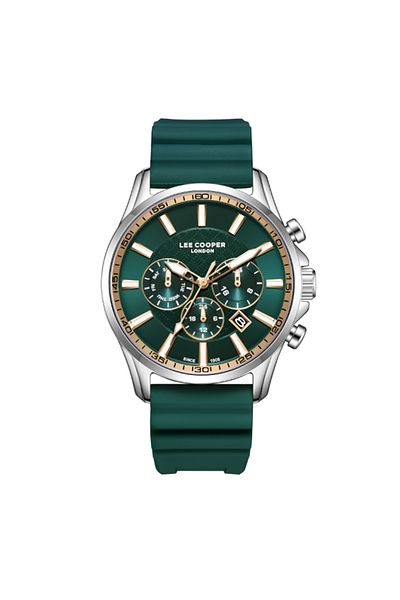 Lee Cooper Men's Multi Function Green Dial Watch - LC08170.375