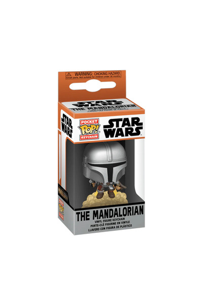 Funko POP Anahtarlık: Star Wars - The Mandalorian with Blaster