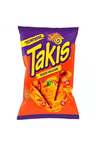 Bimbo Chips tortilla Takis Queso Vulcano 90g
