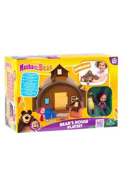 GIOCHI PREZIOSI Masha & the Bear Bear's House Playset - Giochi Preziosi