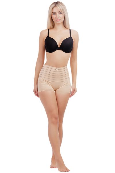 zenifique Zenifique Shapewear, Waist Cincher, With Shorts, Nude, Size XL