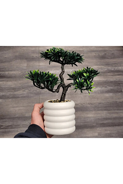 İN3DEX Modern Vazo, Dekoratif Salon Ofis Çiçeklik, Şık Tasarım Biblo Aksesuar