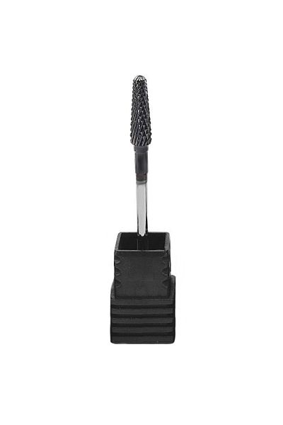 zenifique Carbide Bit, End For Electric Milling Cutter, Conical Shape, Medium Hardness, Black, Model 7