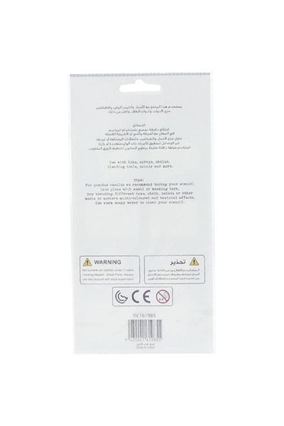 Roco Design Stencils Speech Plastic