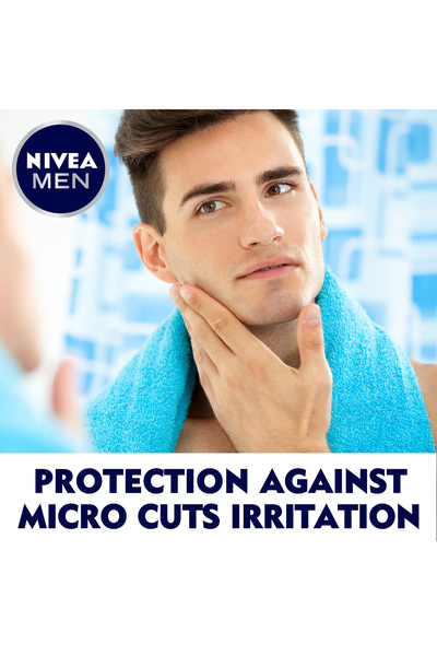 NIVEA NIVEA MEN Protect & Care Shaving Foam, Aloe Vera & Provitamin B5, 200ml