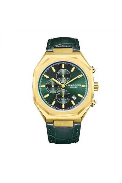 Lee Cooper Men's Multi Function Dark Green Dial Watch - LC08168.175