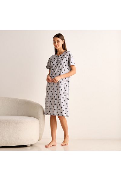 FAV All-Over Printed Night Dress