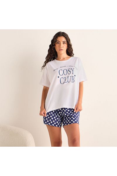 FAV Graphic Print T-shirt and Short Set