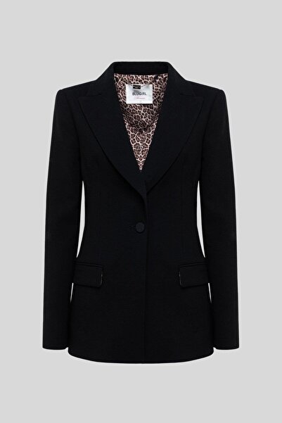 BluGirl Kadın Blazer Ceket Siyah