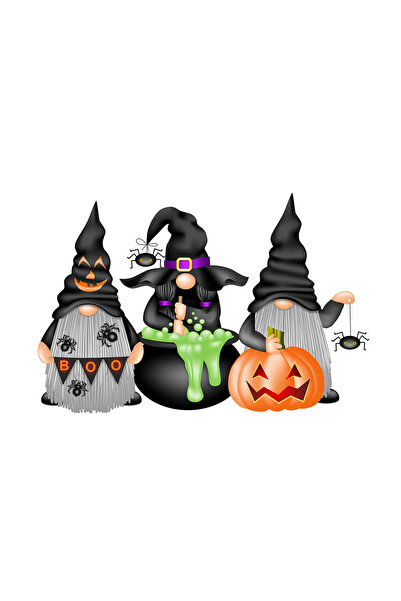 INOVATIX Set of 8, Halloween character stickers, INOVATIX®. 6 cm
