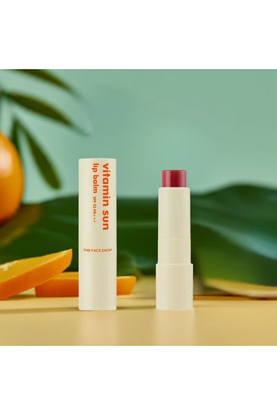 The Face Shop Lip Balm 01 Vitamin Sun ||Red|| To moisturize the lips