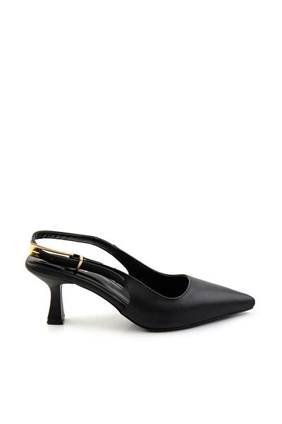 Bambi Black Women's Classic Heeled Shoes K01074025109