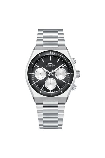 Slazenger Slazenger Men's Multifunction Black Dial Watch - SL.9.2484.2.04