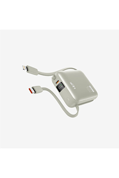 Linktech PD22 Hızlı Şarj 22.5W Dahili Kablolu 10.000 mAh Powerbank