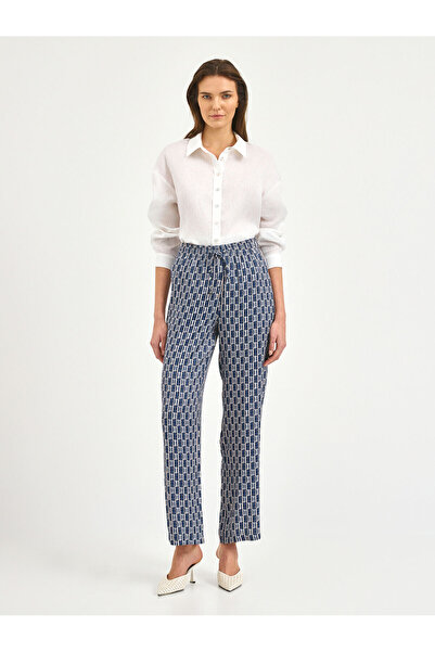 Karaca Kadın Pantolon-Mavi