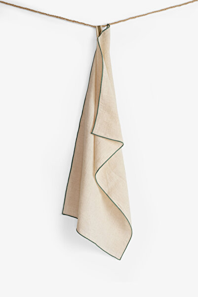 JOJOMIA Aria Linen Kitchen Towel Drying Cloth 35X50 Green