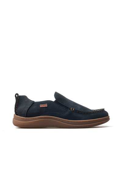 YAŞAR KAŞLI Men's Genuine Leather Daily Marine Shoes 25Y Ykm-215341 m Navy Blue Nubuck