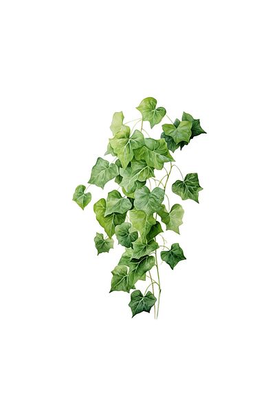 INOVATIX Set de 8 bucăți, autocolant cu iederă algeriană, INOVATIX®. 6 cm