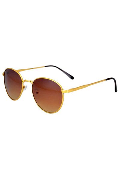 THEICONIC Aviator sunglasses, Brown - Gold