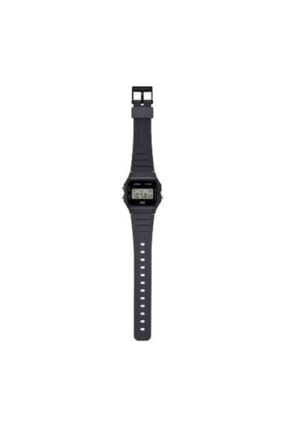Casio CASIO Unisex's Digital Black Dial Watch - F-91WB-8ADF