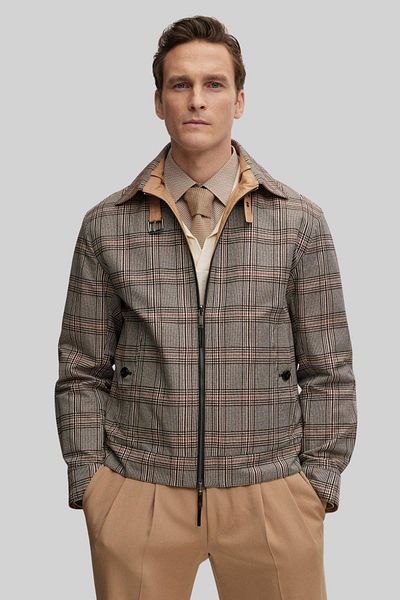 BOSS Double Sided Men's Jacket Beige