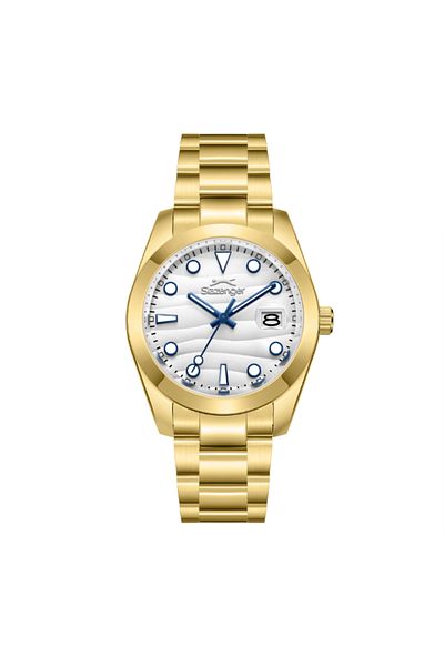 Slazenger Men's Date Silver Dial Watch - SL.9.2491.1.06