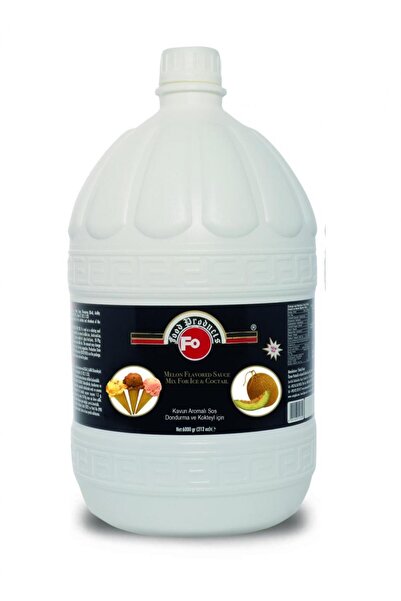 FO Dondurma ve Kokteyl için Kavun Aromalı Sos 6 kg