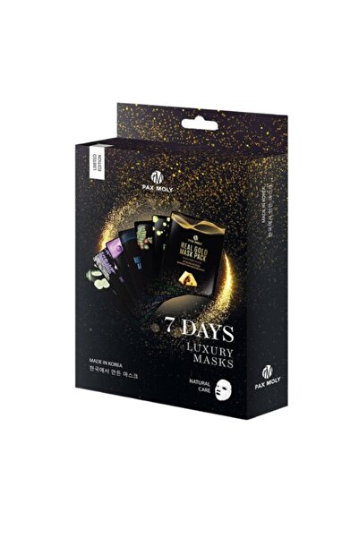 Pax Moly - 7 Days Luxury Masks, 7 x 25ml - 7 day sheet mask set