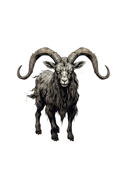 INOVATIX Set of 8 pieces, Goat Halloween Sticker, INOVATIX®. 6 cm