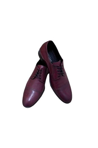 Antonelli Pantofi eleganți pentru bărbați, Grena, piele naturală, mărimea 42