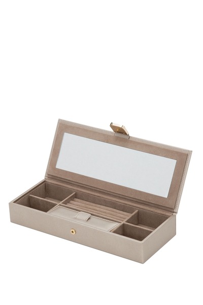 Wolf صندوق مجوهرات من الجلد من باليرمو، حل تخزين أنيق يوفر الأناقة والأمان في مكان واحد