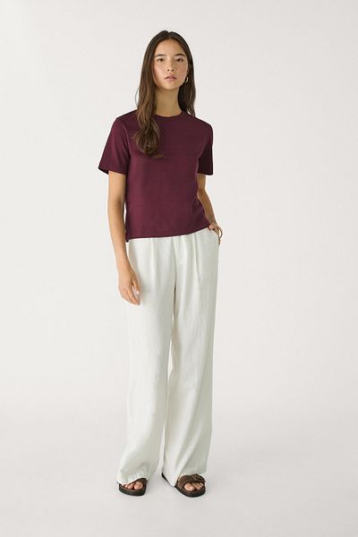 Stradivarius Basic heavy weight regular fit T-shirt