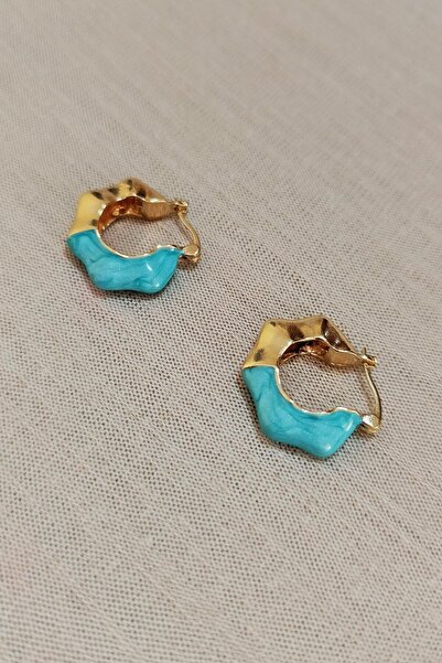 UTOPIAN Mineli Halka Küpe