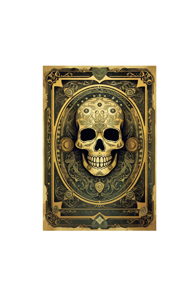 INOVATIX Σετ 8 τεμαχίων, Αυτοκόλλητο Ταρώ Halloween με Χαρούμενο Κρανίο, INOV...