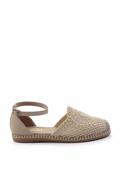 Bambi Beige Women's Espadrille K01117011416