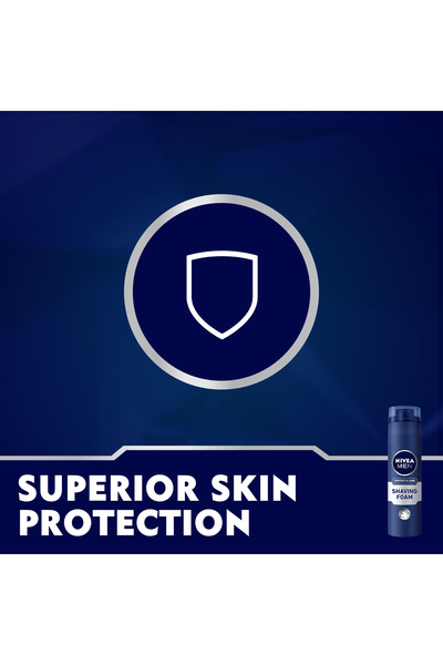 NIVEA NIVEA MEN Protect & Care Shaving Foam, Aloe Vera & Provitamin B5, 200ml