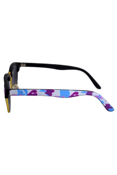 THEICONIC Clubmaster Retro Navy Blue Sunglasses - Army Blue