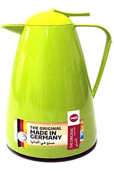 emsa Salsa Quick Tip Vacuum Flask, 1.5L, Light Green – High-Gloss, Durable & Stylish