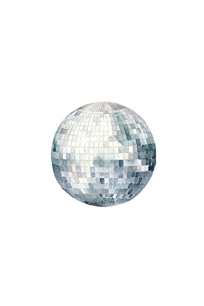 INOVATIX Set de 8 bucăți, autocolant glob oglindă, INOVATIX®. 6 cm