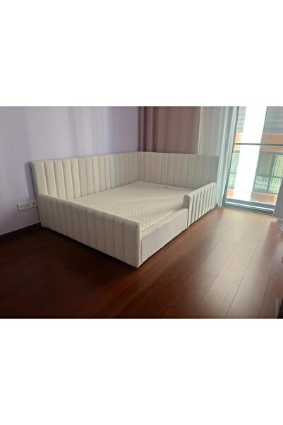 Puf Bebe Montessori serisi_ Çocuk ve Bebek Yatağı 120x200 ölçüde(İç yatak dahildir )