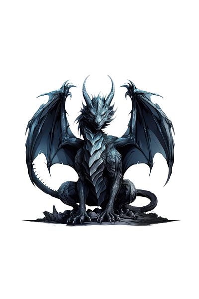 INOVATIX Set de 8 piese, autocolant Halloween Dragon Demonic, INOVATIX®. 6 cm