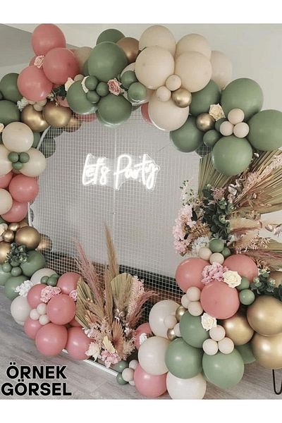 Mielibon Sea Sand Color Latex Balloon